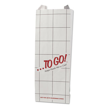 Bagcraft Togo! Foil Insulator Deli And Sandwich Bags, 5.25" X 12", White Unprinted, 500-carton freeshipping - TVN Wholesale